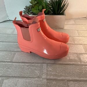 Hunter Women's Coral Ankle Rain Boots